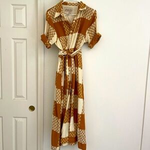 Ace & Jig coco dress in clove